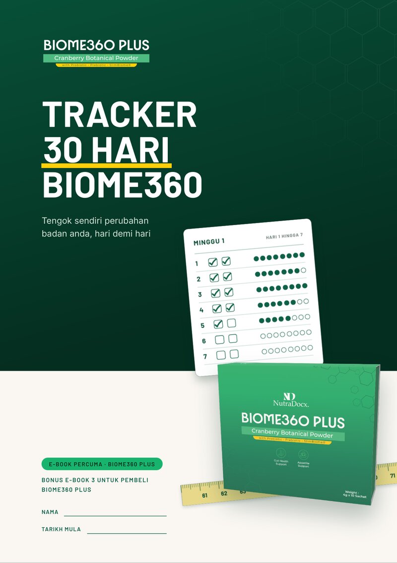 Cover e-book Tracker 30 Hari BIOME360